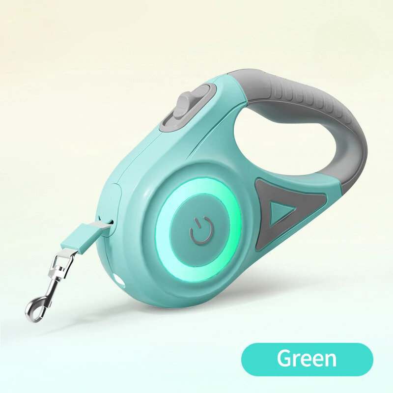 Automatic Retractable Luminous Dog Walking Rope Automatic Retractable Luminous Dog Walking Rope